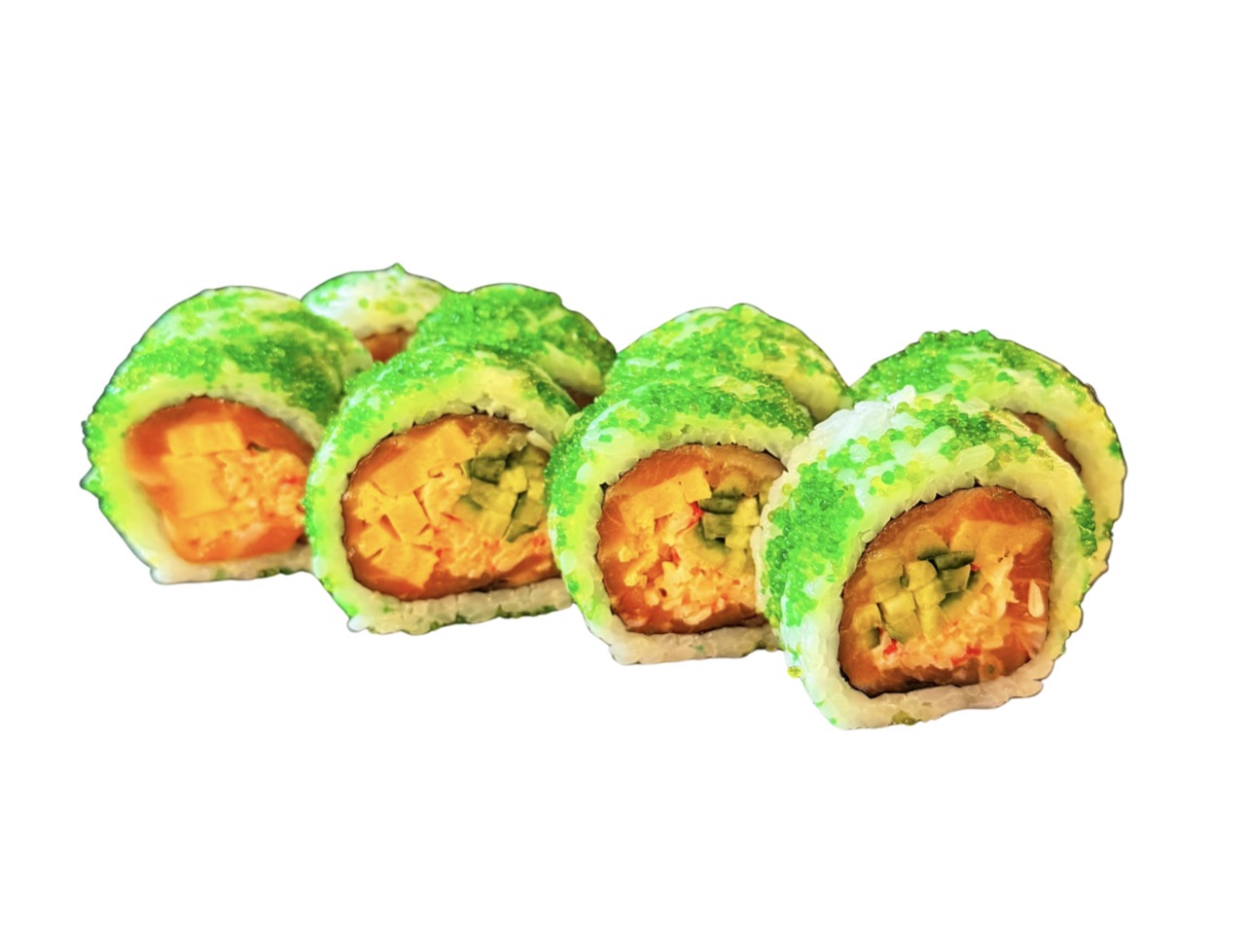 Rol premium z łososiem i surimi