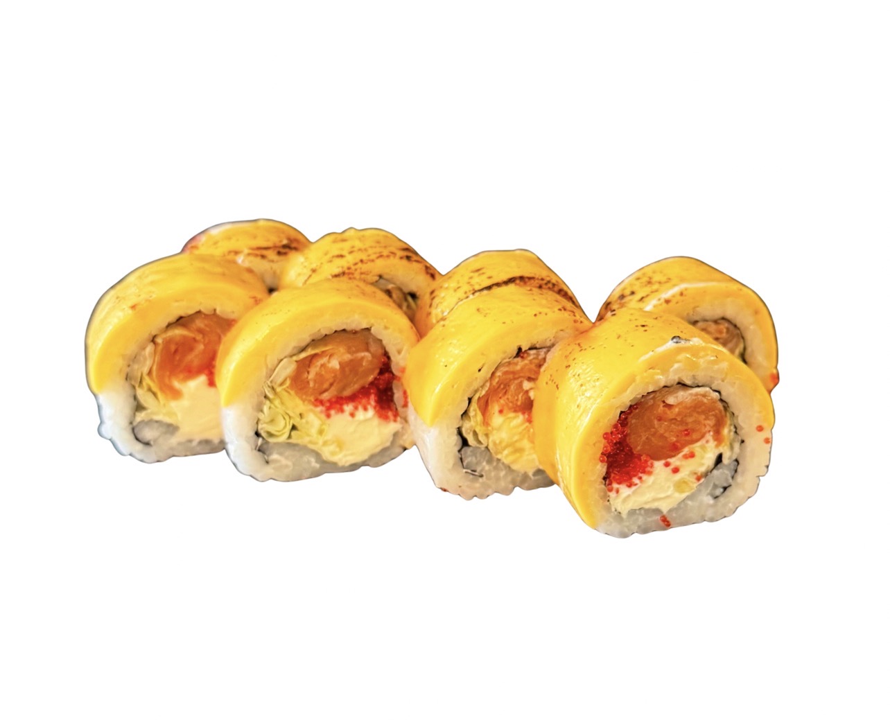 Rol „Cheese z wędzonym łososiem”